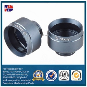 Anpassad CNC-bearbetningstjänst CNC-bearbetningsdel för kamera