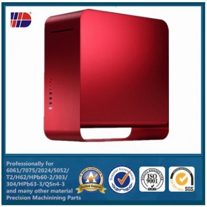 Precision CNC-bearbetning cnc-fräsaluminium Datortillbehör