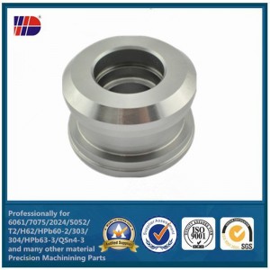 Anpassade delar med hög precision CNC svarvmaskin i rostfritt stål