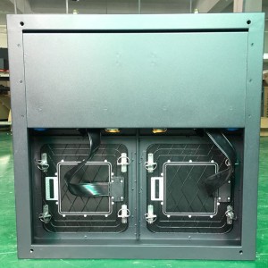 Aluminiumväska IP67 Front Service utomhusskärm för fast installation och uthyrning