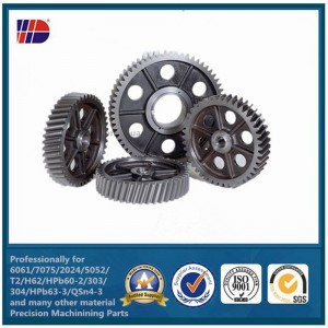 ingen standard anpassad cnc-bearbetning av aluminiumfläns