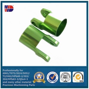 Tillverkning av metall CNC-bearbetningsdelar CNC-aluminiumdelar