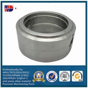 Högkvalitativ CNC Precision Turned Parts med rostfritt stålmaterial