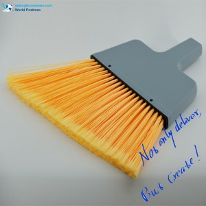 Akbrand Plastic Broom Head med fyrkantiga borstbrädor och långa acclivitous borst