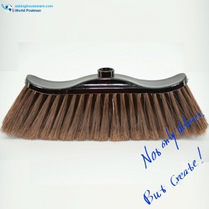 Akbrand Plastic Broom Head med Wave Shape Coated Board Board