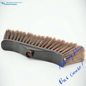 Akbrand Plastic Broom Head med Wave Shape Coated Board Board