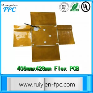 Polyimid koppar flexibel pcb kina polimidmaterial fpc