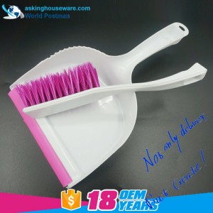 Akbrand Dustpan Brush Broom med kvadratisk handtag