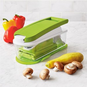 Kök Veggie Cutter, Mandoline Food Slicer med Julienne Grater Slicer Pasta Spaghetti Maker