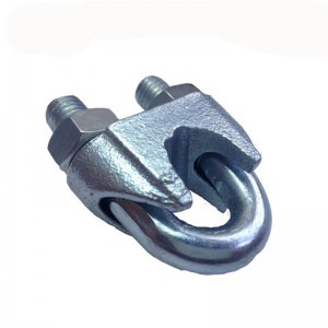 Heavy Duty rostfritt stål Wire Rope Clip och Wire Rope Clamp