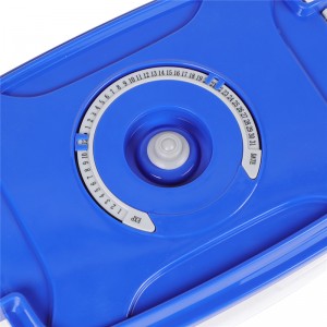 Vakuum lufttät multifunktionsmatbehållare och pump