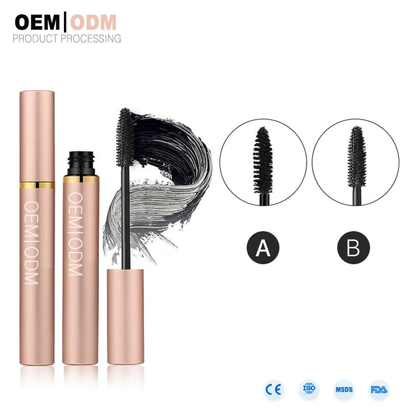 Oem privat etikett ögonmakeup vattentät mascara organisk 4d fiber-mascara