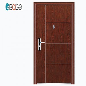 BAIGE House Front Door Design Wholesale Cheap Exterior Security Steel Door