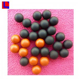 anpassad massiv gummi solid polyuretanboll pu