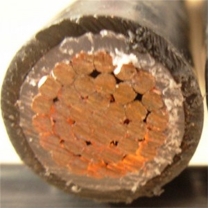 Lågspännings brandbeständig Frls-strömkabel med kopparledare