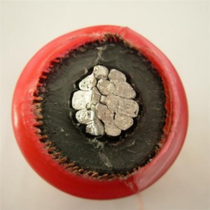 15KV 8,7 / 15KV Xlpe Copper Core MV kraftkabel med metallarm