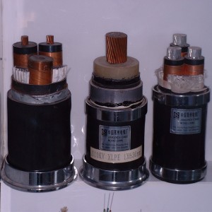 66KV koppartrådskyddad HV-kraftkabel för stort transmissionssystem