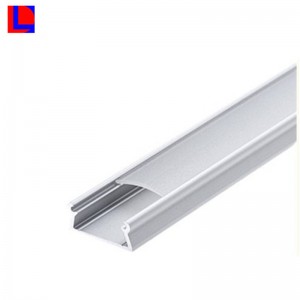 Aluminium kanalprofil LED-ljusremsa