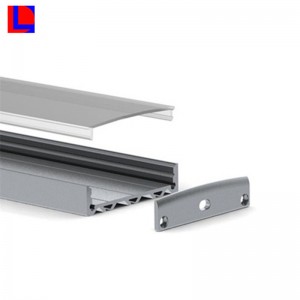 Aluminium kanalprofil LED-ljusremsa