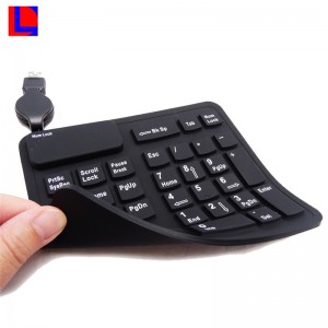 Högkvalitativt gummi silikon knappsats