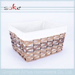 PE rotting vävt lagring korg leksak lagring