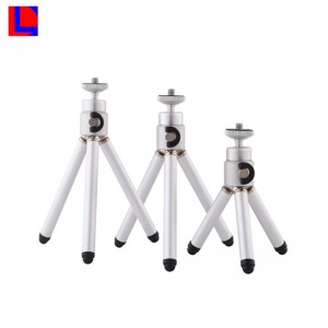 Enkel bärbar vacker, bärbar, teleskopisk JK-stativ med hög kvalitet för kamera och telefon