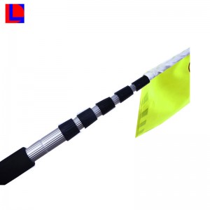 Lätt varma flagga med säkerhetsaluminium som är lätt att bära