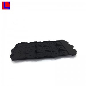 anpassad silikonform gummi knappsats form verktyg för tangentbord