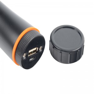 Utomhus cool fläktparaply med USB Electric Paraply