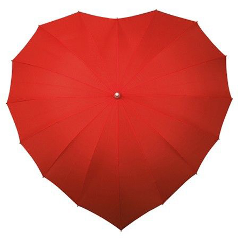 Kärlek Hjärtformade PR-valentinsparaply