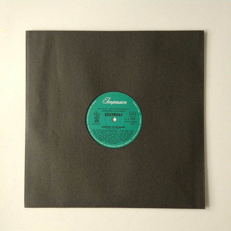 33RPM Svartpapper Vinyl LP-skivförvaring Inre ärmskydd