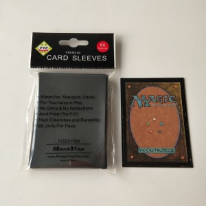 Standard MTG-storlek Färg Matt Gaming Card Sleeve 66x91mm
