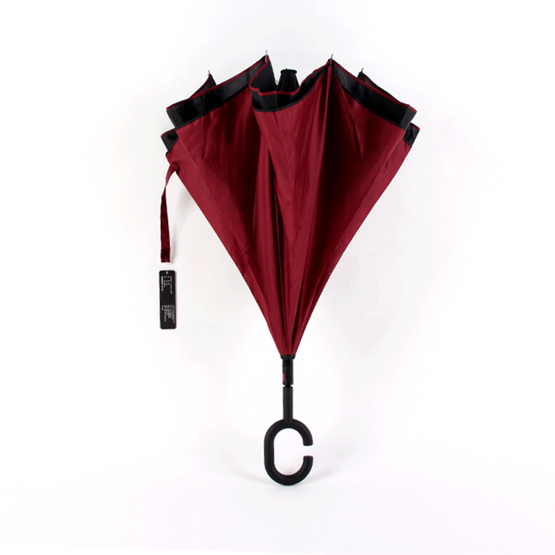 Partihandel fällning öppen inverterad upp och ner anpassad omvänd nära inverterat paraply