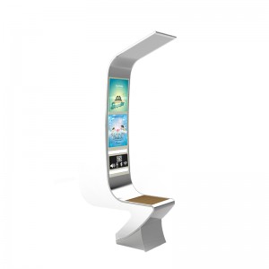 Reklamutrustning Solar LED-belysning Smart Bench