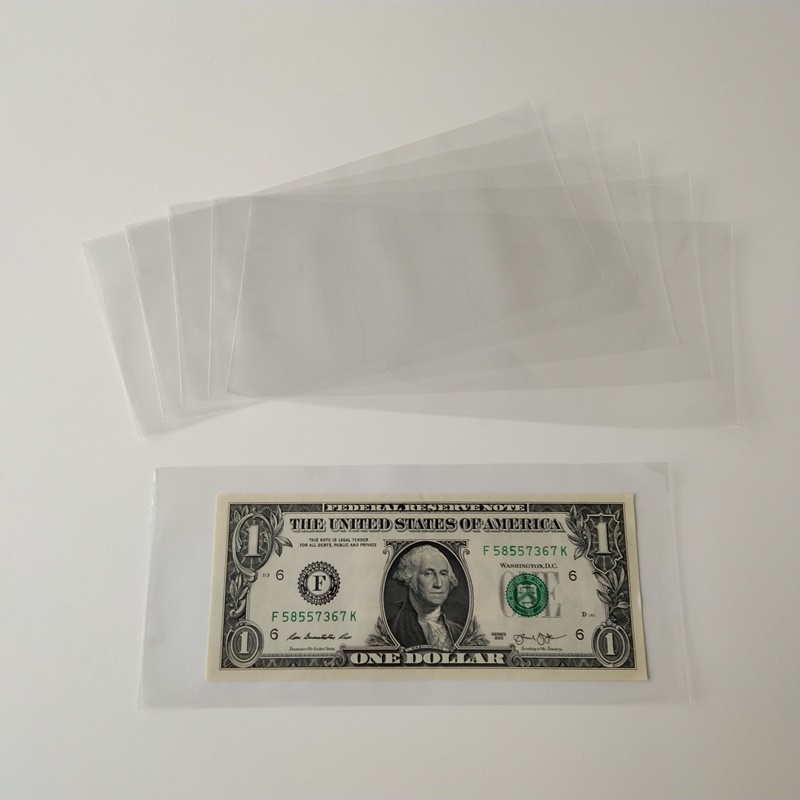 Deluxe Valutahylsning Bill Paper Note Money Sleeves