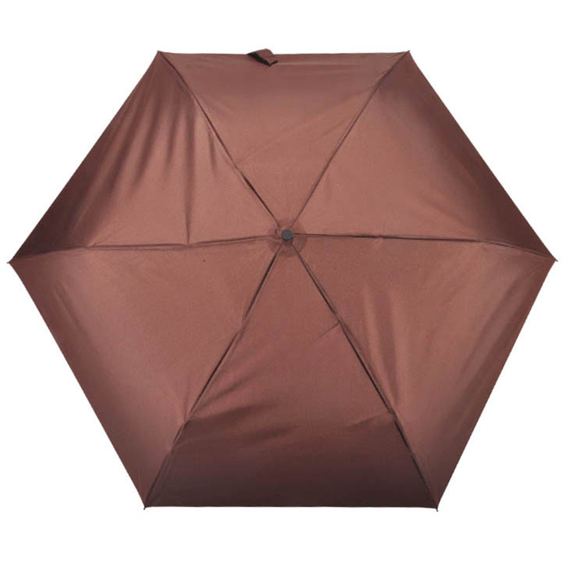 19 tums lättviktsparaply Lätt att bära blyertspenna 3-faldigt mini-paraply