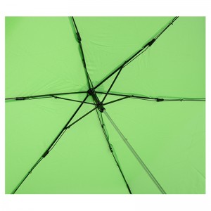 Billigt frukt 3-faldigt paraply med pepparform med manuell öppen funktion