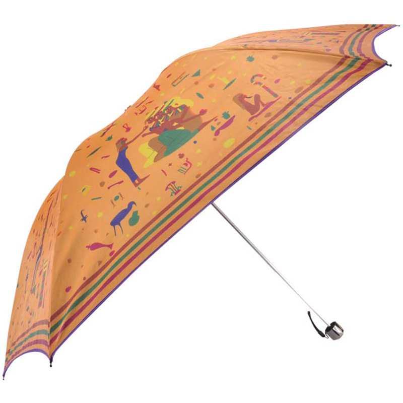 3-fold paraply med silverbeläggning Penna paraply