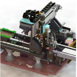 Tandemutmatning / tillbehörsmaskin