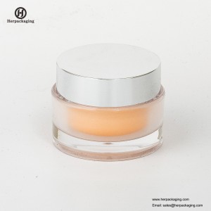 HXL213A lyxig rund akryl kosmetisk burk