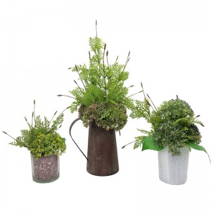 Konstgjorda realistiska lavendelplantor grön trädplanta heminredning trädgård