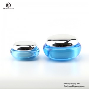 HXL226 lyxig rund akryl kosmetisk burk