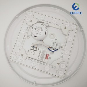 2019 ultratunna runda sensortaklampaHot försäljning 3 års garanti 16w 24w