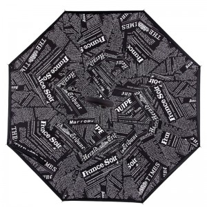 2019 Självstående Car Rain Gear Inverterade blommor Omvänd paraply