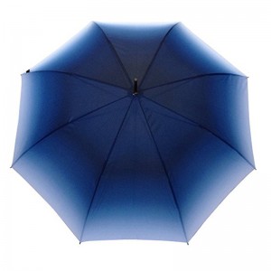 23 tum Automatisk öppen lutningstygfärgad paraply