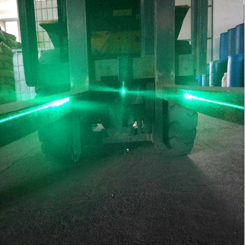 Grön lasersystem för hög ljusstyrka för förrådshus