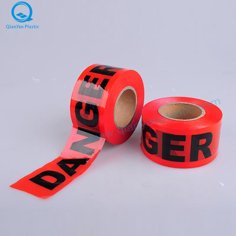 Red DANGER Tape, Red DANGER IN INTER Barrier Tape, Red PRELIGRO Barricade Tape