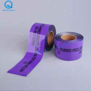 Australien begravd Vattentetekterbar varningstejp; GAS Dectable Varningstejp; REKLAMERAD Vattentänkbar varningstejp