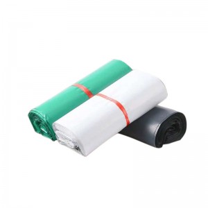 anpassad plastkurirväska med påse \u0026 ups dhl expressväska med transparent ficka