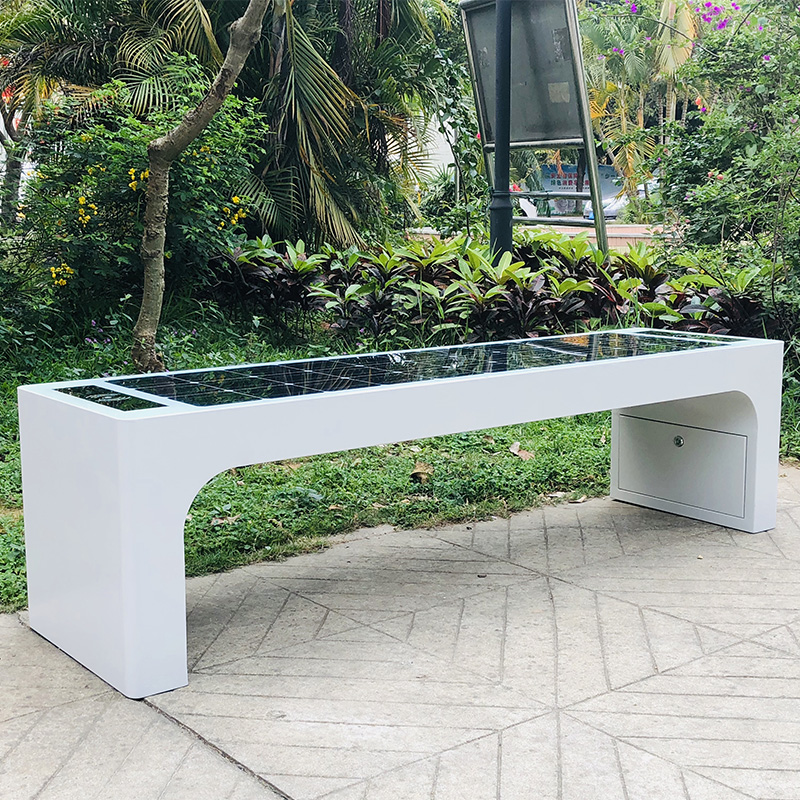 Solar Park Bench Smart City Green Product